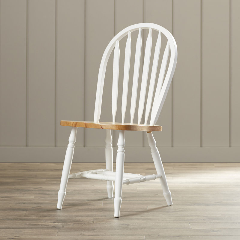 August Grove Audette Windsor Arrowback Solid Wood Dining Chair